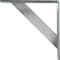 Ekena Millwork Traditional Steel Bracket, Unfinished 2"W x 12"D x 12"H BKTM02X12X12TRCRS - alternate 7
